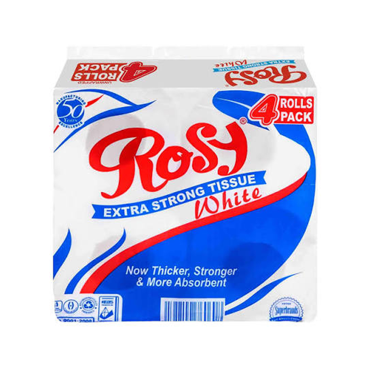 Rosy White Toilet Tissue 2 Ply 4 Rolls price in Kenya – Buy online with fast delivery