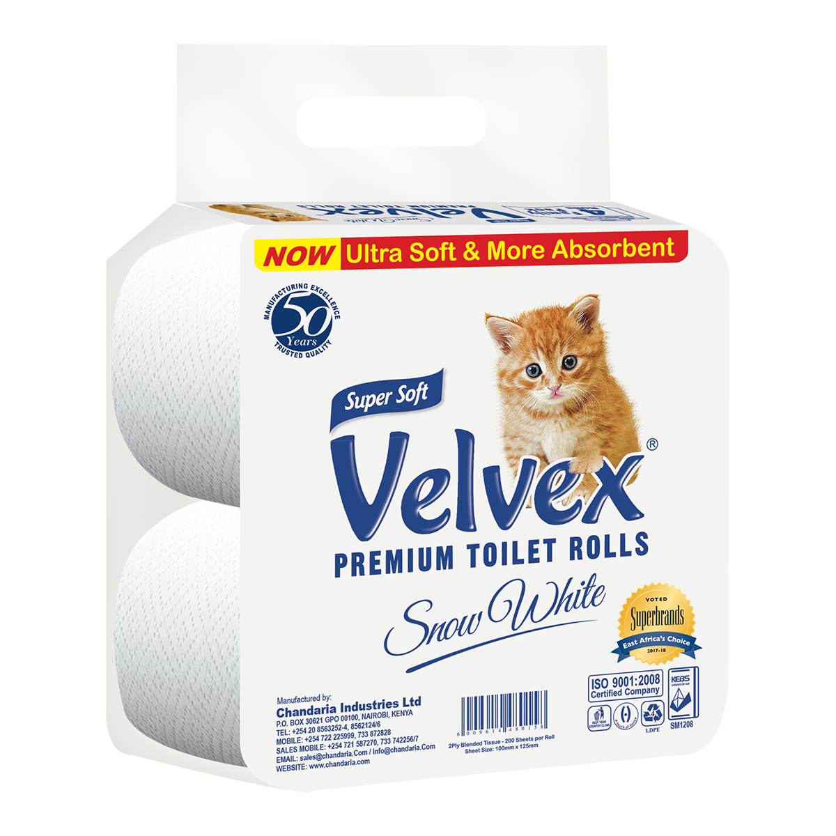 Velvex Toilet Tissue 2 Ply 4 Rolls price in Kenya – Buy online with fast delivery