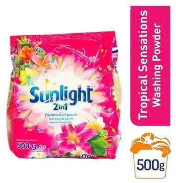 Different view of Sunlight 2 In 1 Handwashing Powder Tropical Sensations Sachet 500g in Kenya